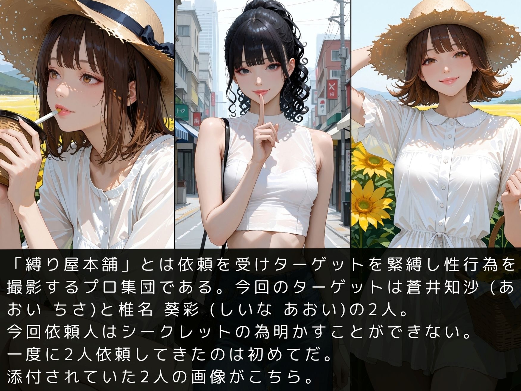 縛り屋本舗〜蒼井 知沙と椎名 葵彩の緊縛報告書 - サンプル画像 5