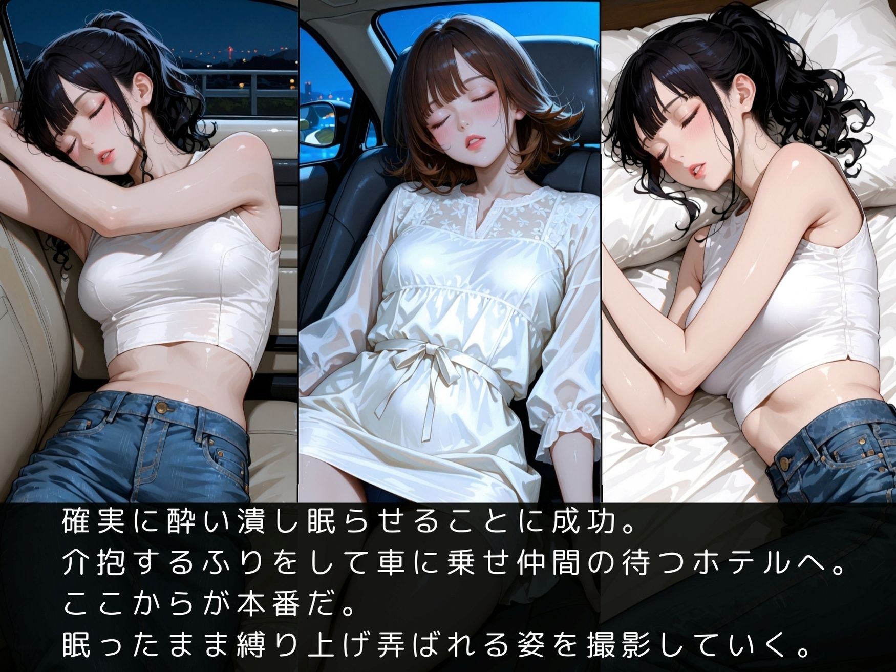 縛り屋本舗〜蒼井 知沙と椎名 葵彩の緊縛報告書 - サンプル画像 7