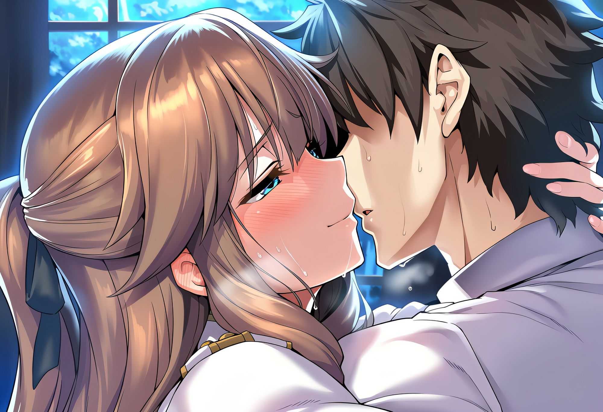 フ◯オレ・フォル◯ェッジ・ユグド◯レニア イチャラブHCG集 - サンプル画像 1