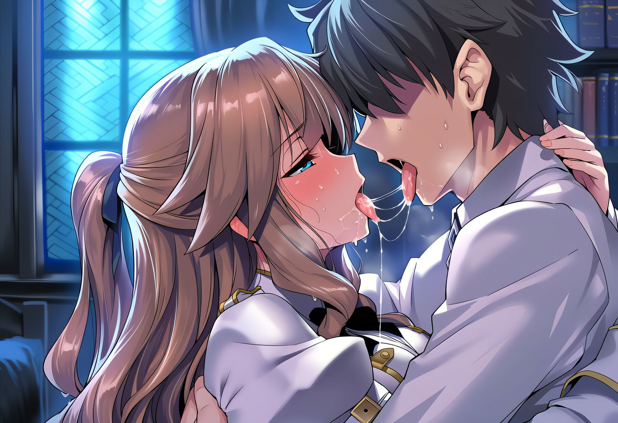 フ◯オレ・フォル◯ェッジ・ユグド◯レニア イチャラブHCG集 - サンプル画像 2