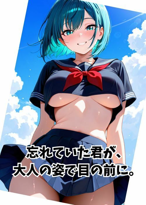 青髪の夢 - サンプル画像 1