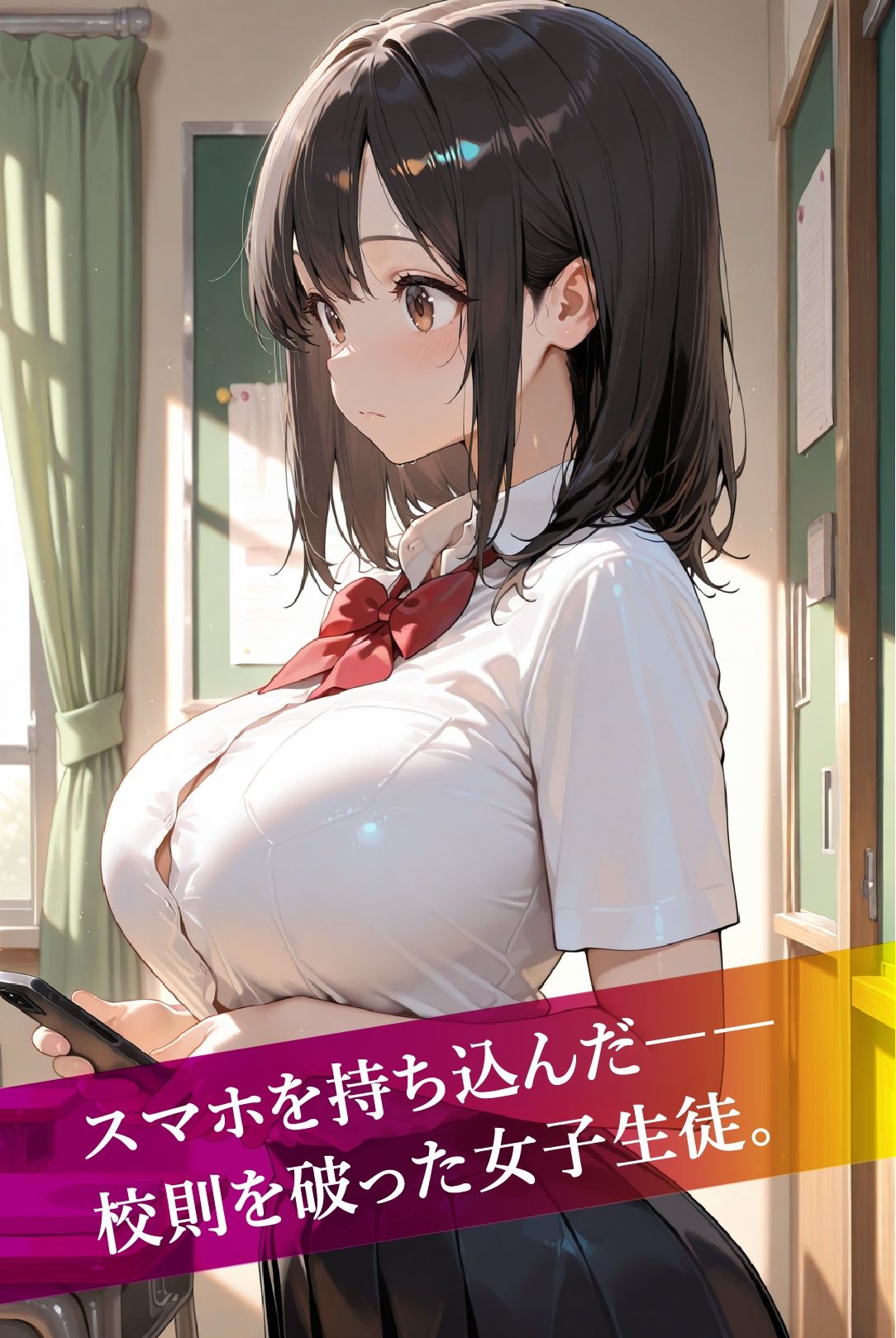 校則違反は 中出し指導 - サンプル画像 1