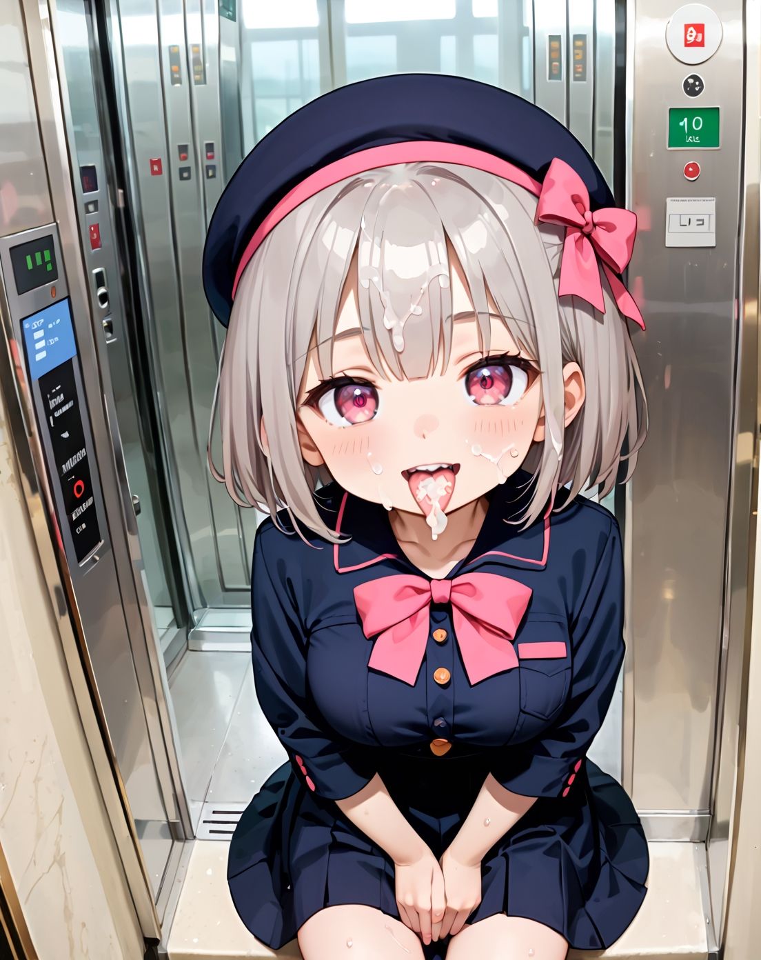 出会って5秒で密室ラブ 平成エレベーターガールpart.2 - サンプル画像 1