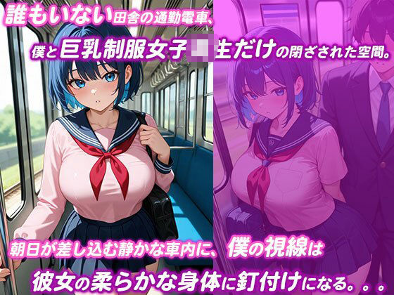 痴●電車 制服女子に中出しセックス - サンプル画像 1