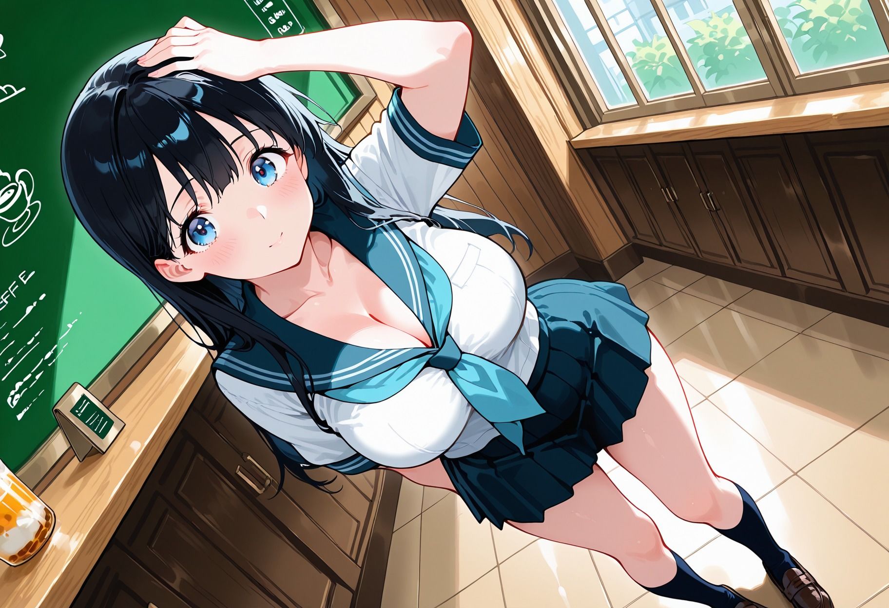 爆乳パパ活優等生編 - サンプル画像 1