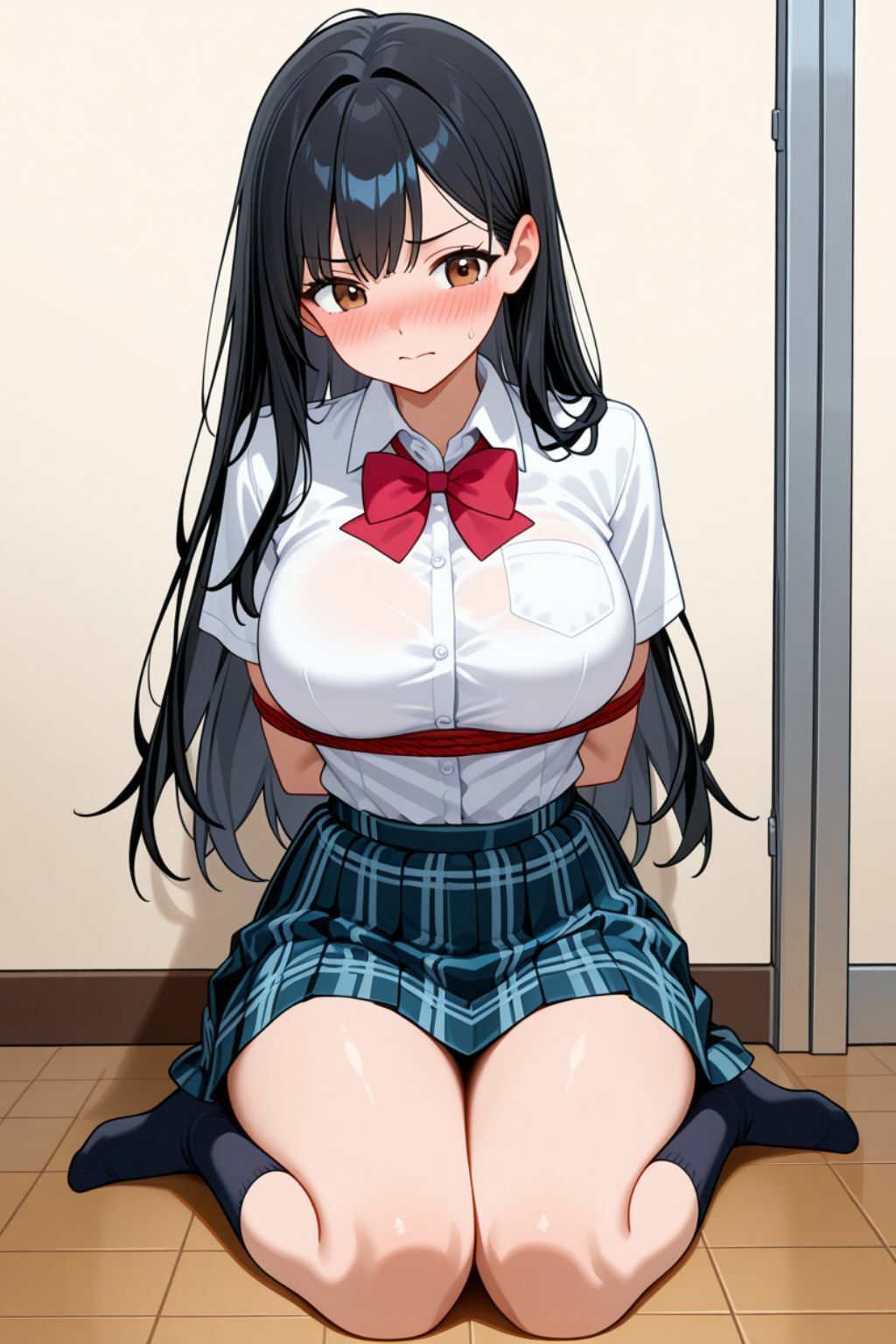 童顔の生徒会長を調教してレ●プ - サンプル画像 1