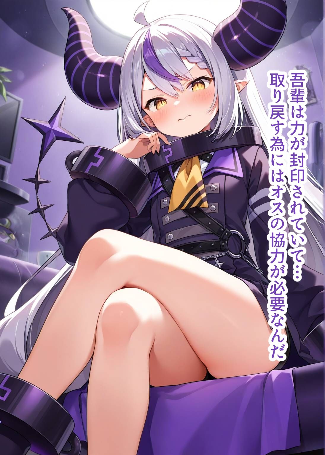 推しのVとセックスする話【ラ〇ラス・ダークネス】 - サンプル画像 4