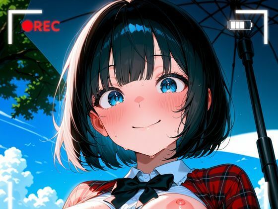 会社に内緒で付き合っている大好きな後輩と出張中に内緒でコスプレSEX（リゼロ レム編） - サンプル画像 1