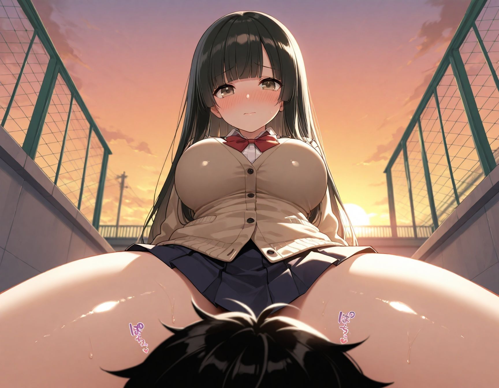 放課後種付け倶楽部（屋上編） - サンプル画像 1