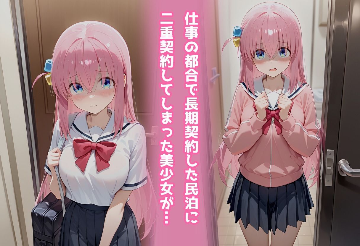 民泊トラブル！？…美少女と突然の強●ルームシェア性活 〜後●ひとり編〜 - サンプル画像 1