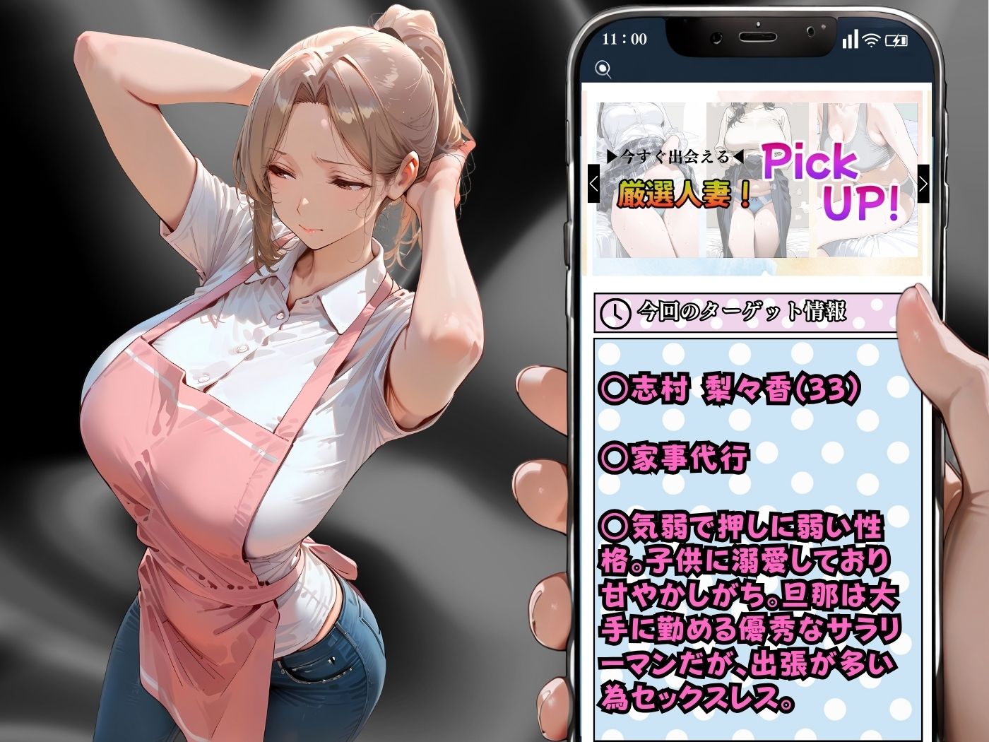 【4K高画質CG集】肉感人妻種付け〜家事代行で来た人妻に欲情 強引生中NTRの一部始終〜 - サンプル画像 2