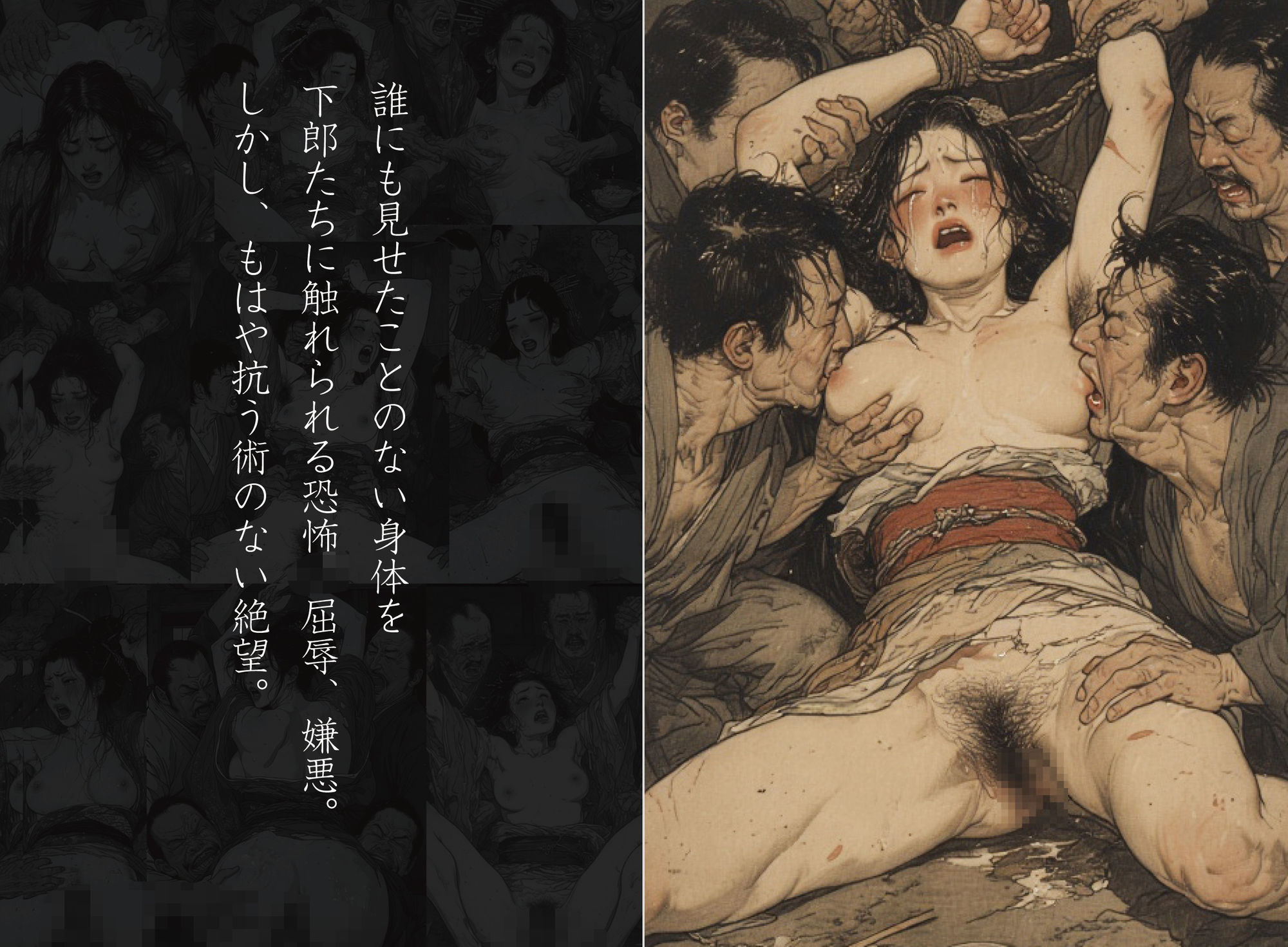 凌●夜話 Vol.1「今夜、高貴な女を犯りたい。」 - サンプル画像 3