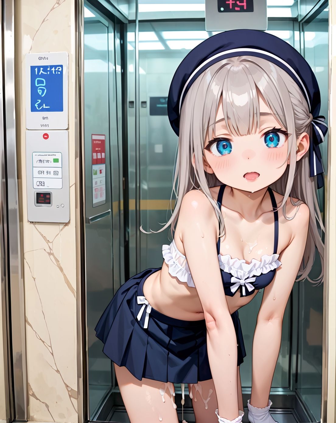 出会って5秒で密室ラブ 平成エレベーターガールpart.4 - サンプル画像 2