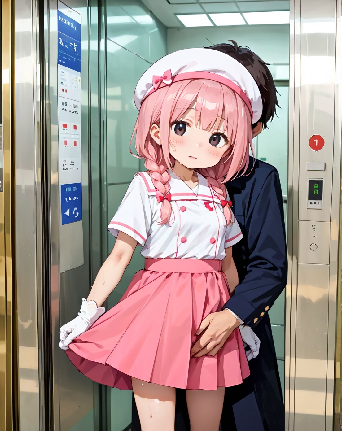 出会って5秒で密室ラブ 平成エレベーターガールpart.4 - サンプル画像 5