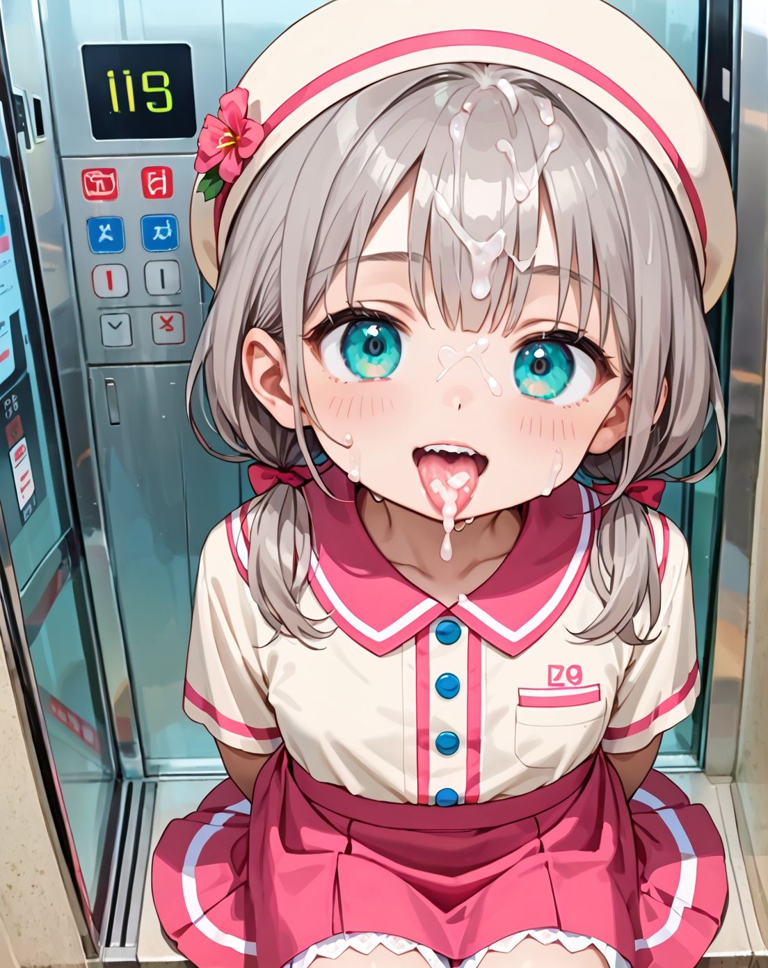 出会って5秒で密室ラブ 平成エレベーターガールpart.5 - サンプル画像 1