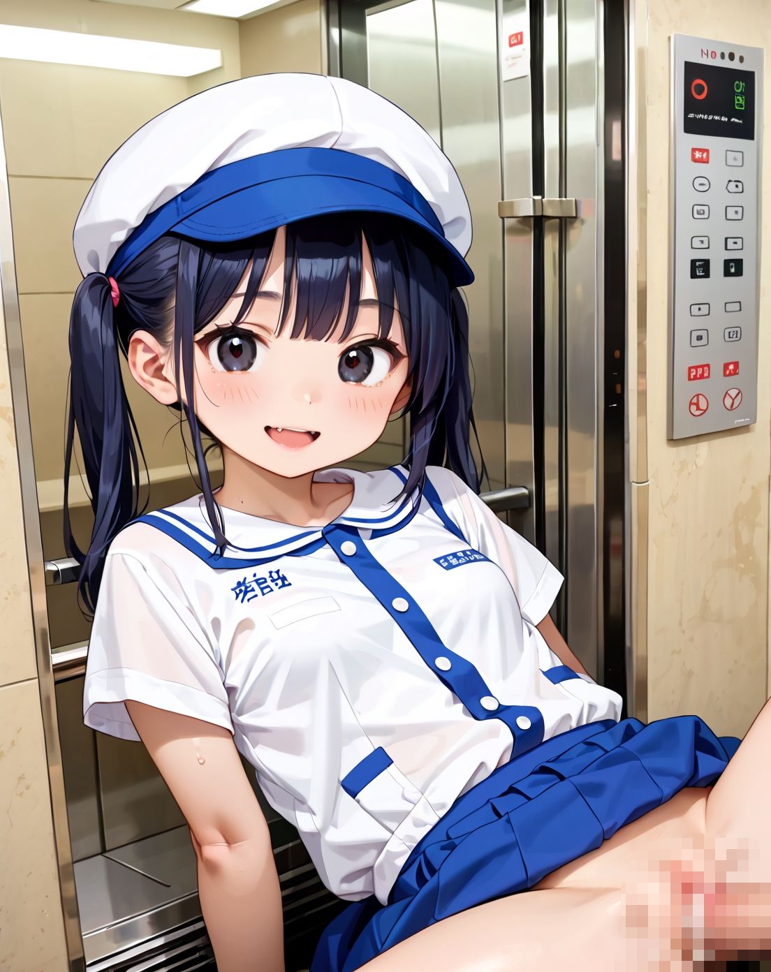 出会って5秒で密室ラブ 平成エレベーターガールpart.5 - サンプル画像 2