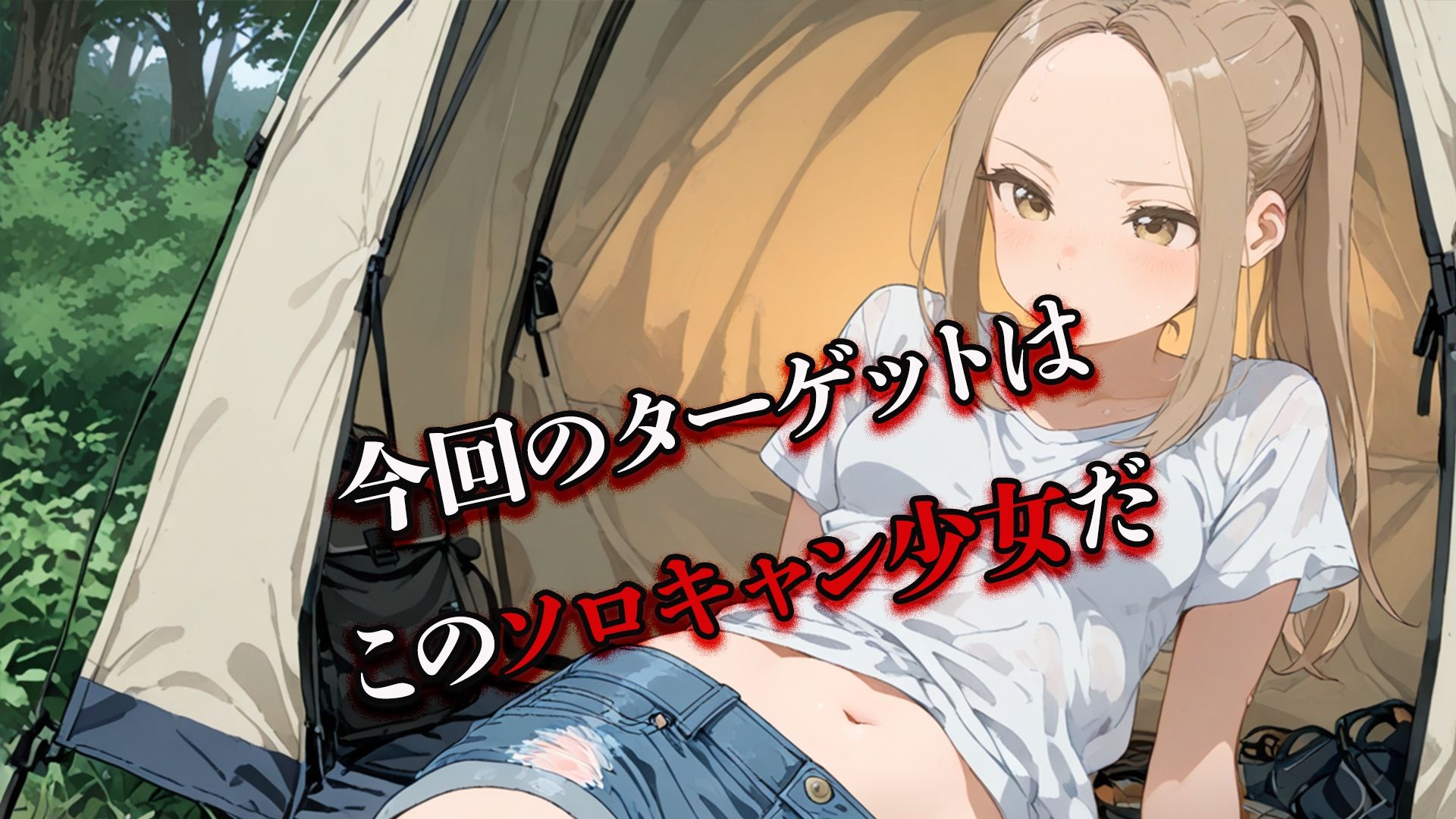 ソロキャンしていたら監禁レ〇プされた話 - サンプル画像 1