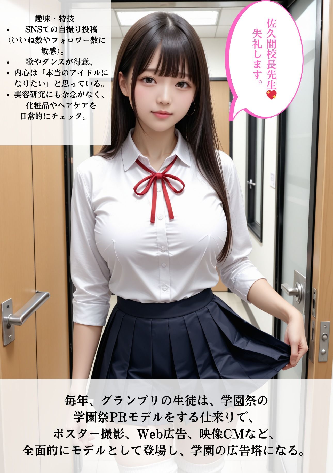 催淫洗脳            学校パンフモデル    広報活動 - サンプル画像 5