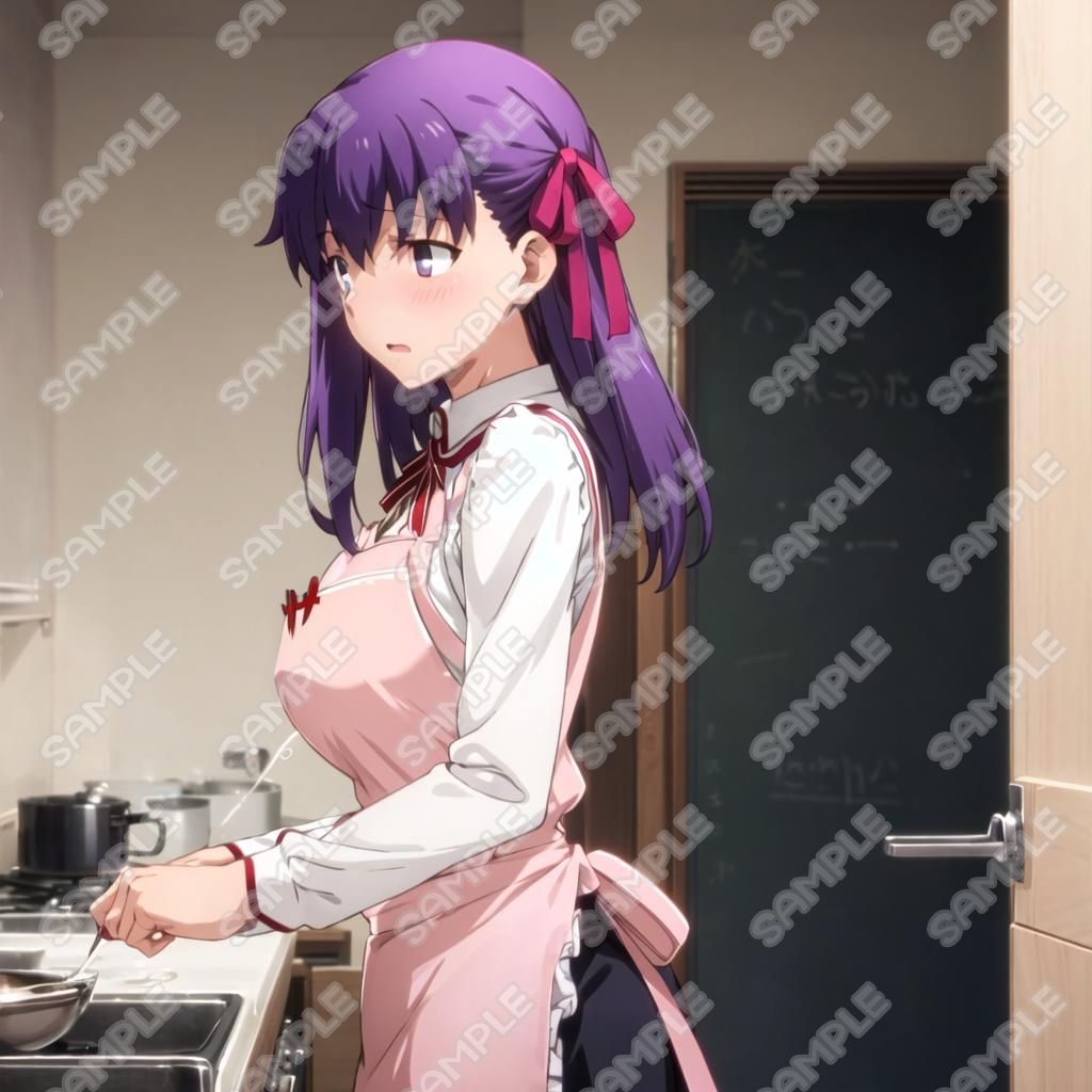 キャラフェチ  Eカップの後輩  着衣巨乳編＋立ちバック編＋フェラ編 - サンプル画像 3