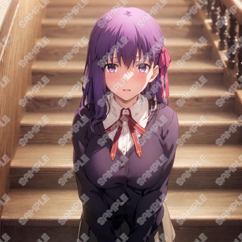 キャラフェチ  Eカップの後輩  着衣巨乳編＋立ちバック編＋フェラ編 - サンプル画像 5