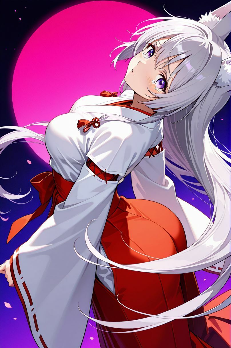 あなたの願い、叶えてあげる。〜月と巫女のおねえさん〜 - サンプル画像 1