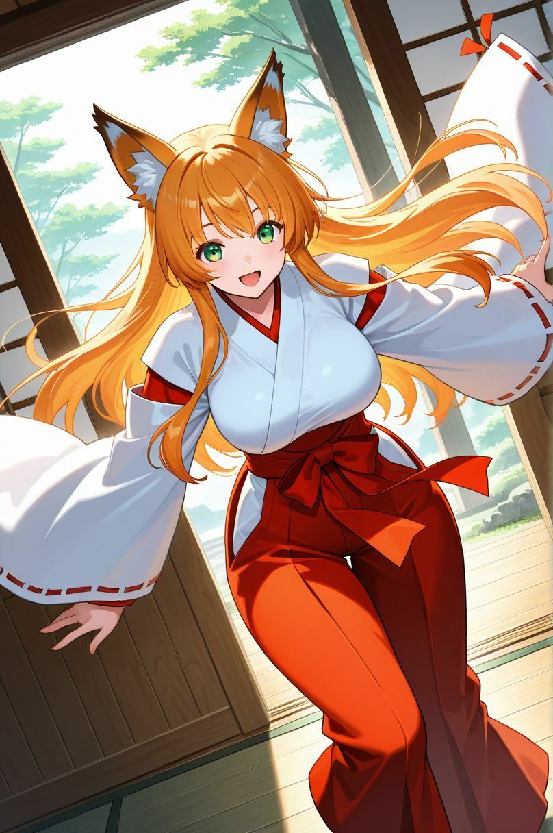 あなたの願い、叶えてあげる。〜月と巫女のおねえさん〜 - サンプル画像 4