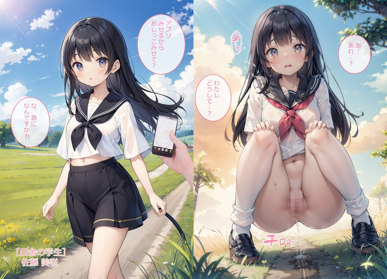 おしっこアプリ〜発情して見せたくなる〜 - サンプル画像 1