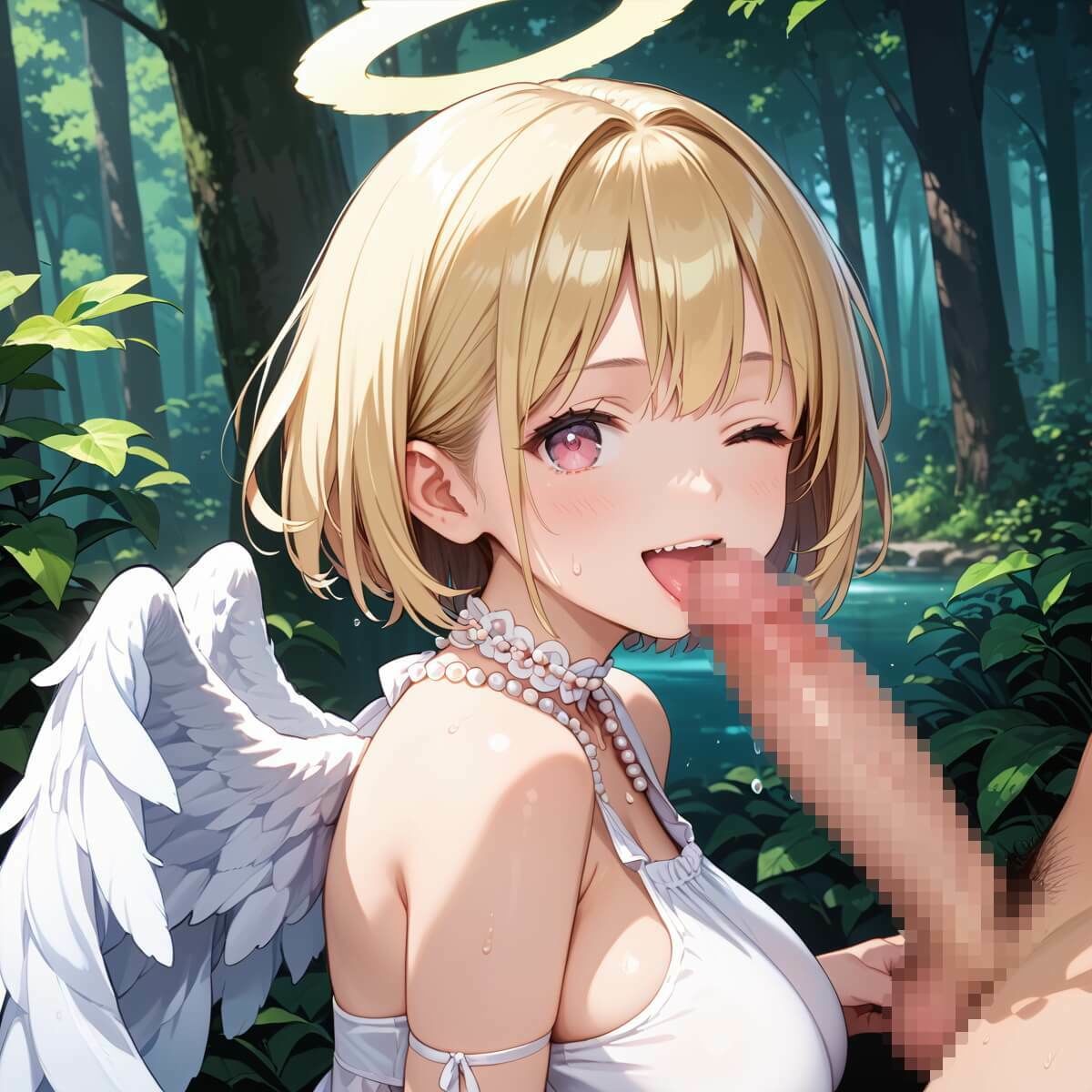 俺の願いを叶える、可愛い天使ちゃん〜無知な君のエッチなお願いを〜2【厳選CG200枚】 - サンプル画像 2