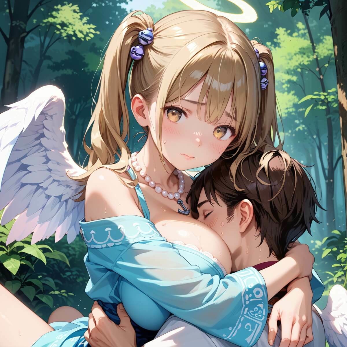 俺の願いを叶える、可愛い天使ちゃん〜無知な君のエッチなお願いを〜2【厳選CG200枚】 - サンプル画像 9