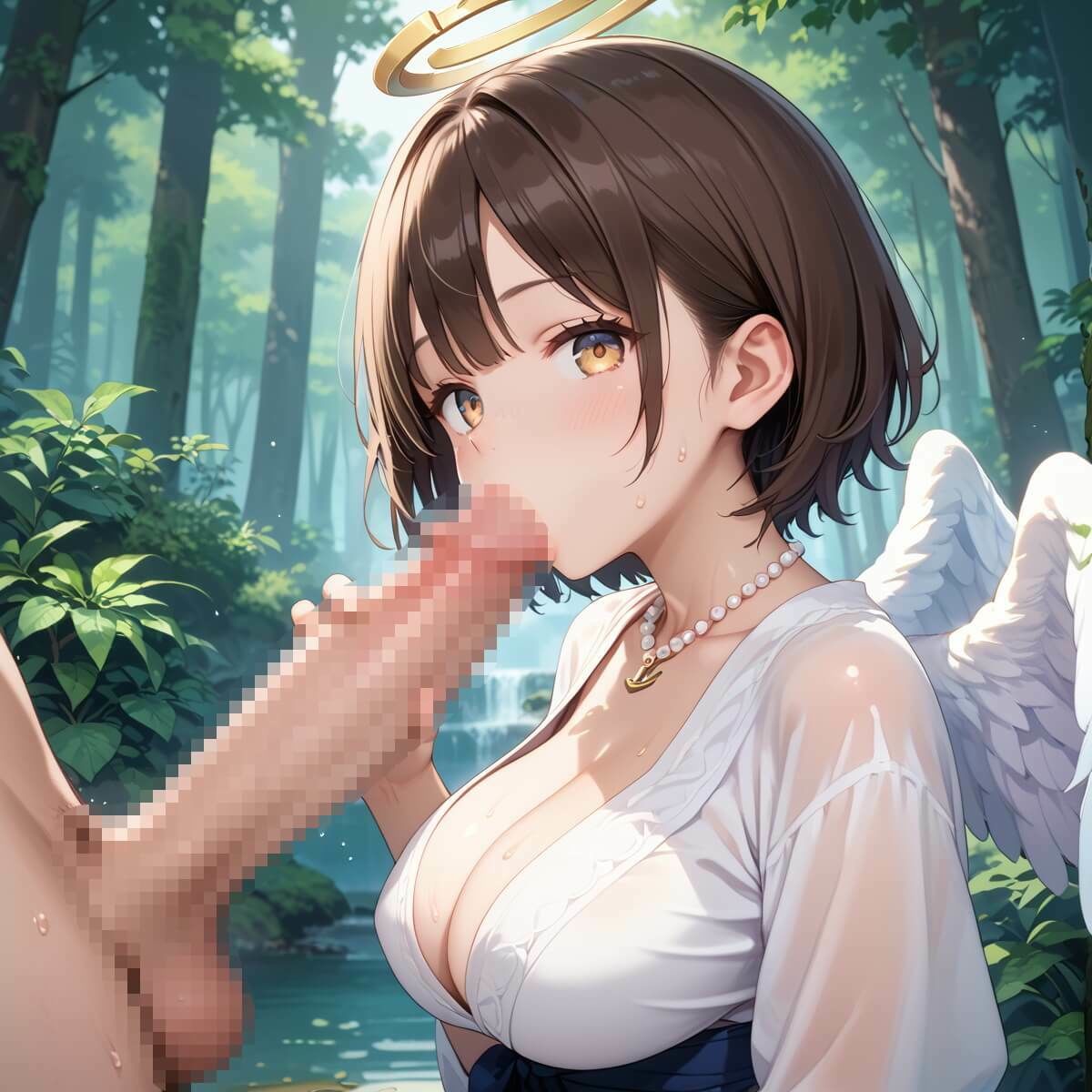 俺の願いを叶える、可愛い天使ちゃん〜無知な君のエッチなお願いを〜7【厳選CG200枚】 - サンプル画像 2