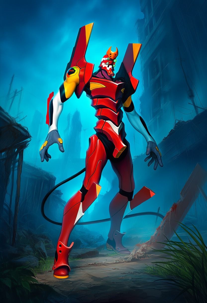 アスカ vs ぬるぬる触手 - サンプル画像 2