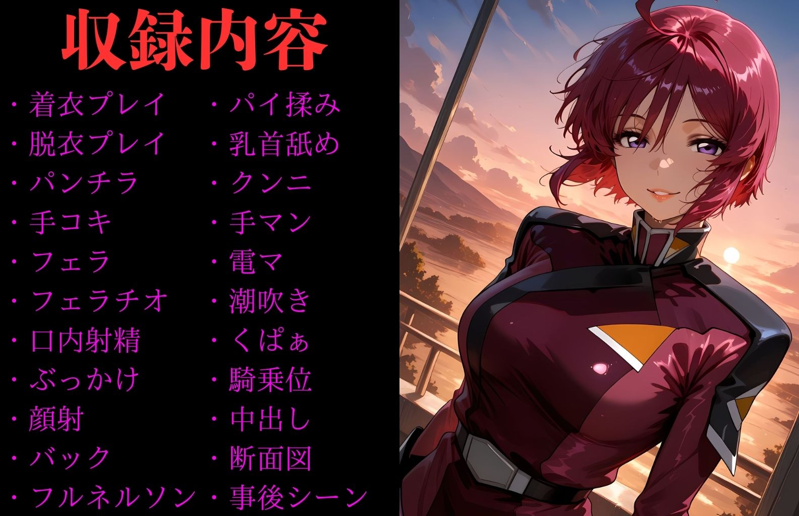 ルナマリ〇ホーク ヒロイン寝取られ集 - サンプル画像 1