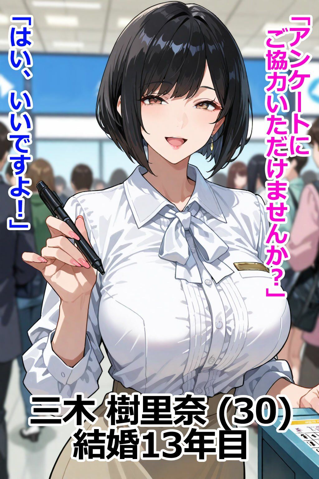 人妻はその男と会話してはいけないVol.2 即堕ち2コマ - サンプル画像 9