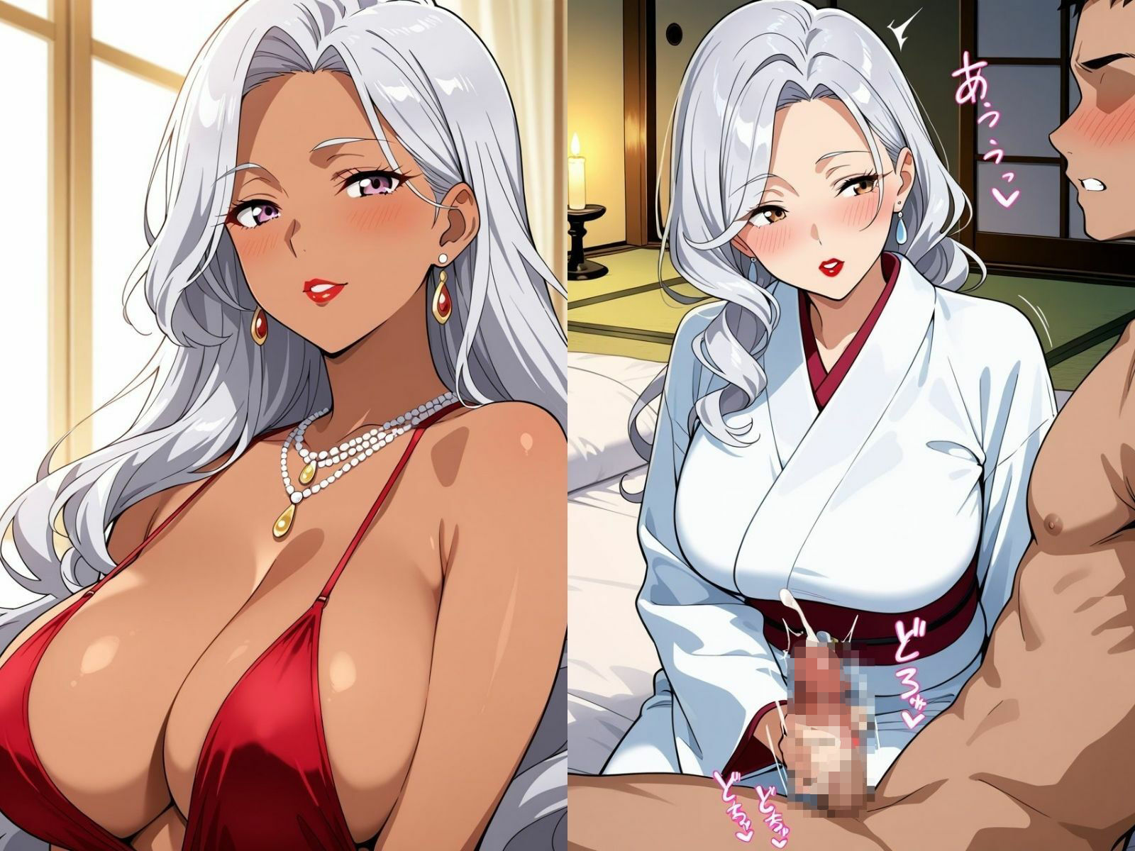 おちんぽヌキヌキ倶楽部 〜混浴旅館の若女将編〜 - サンプル画像 10