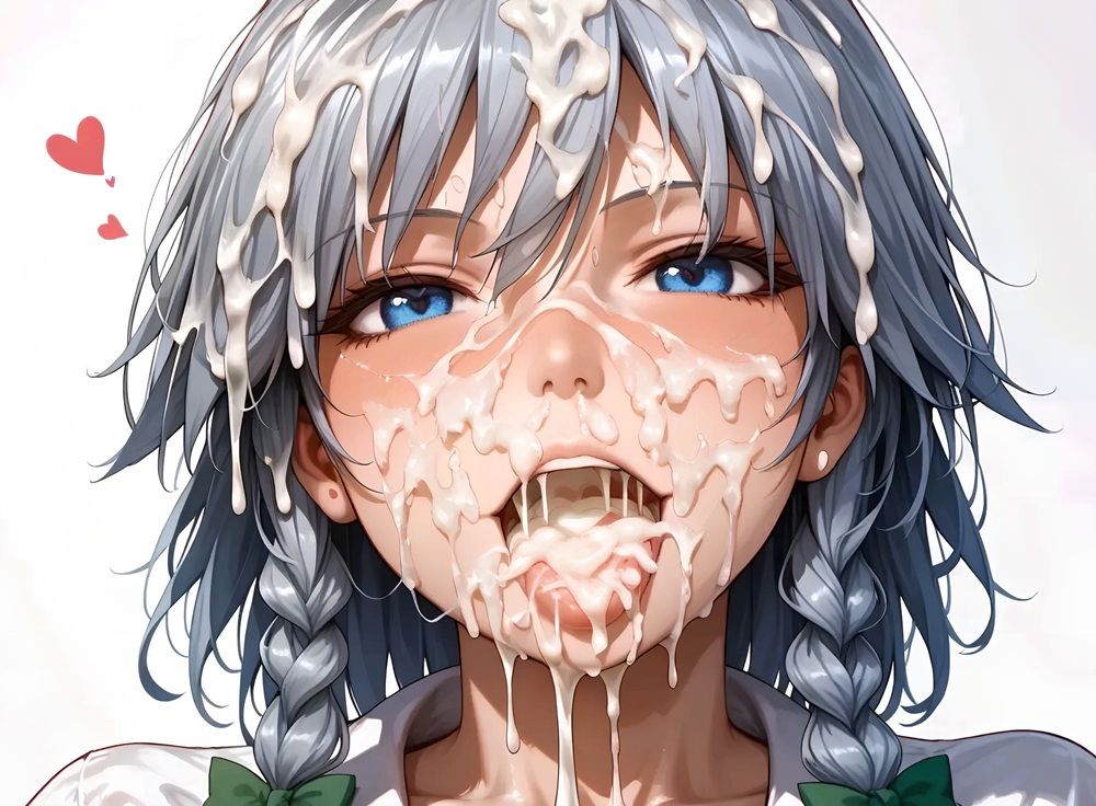 No.20_紅魔組の大量顔射AIイラスト集 100枚 - サンプル画像 1