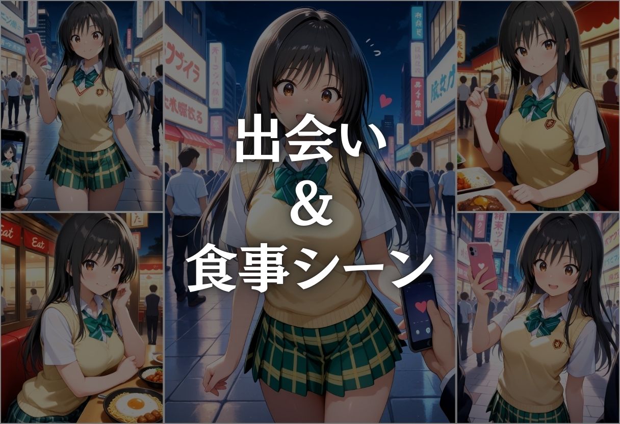 マッチングアプリでメス堕ち-ToL◯VEる・古手川唯編- - サンプル画像 3