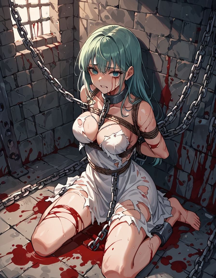 拷問図鑑1（鉄鎖拷問） - サンプル画像 5