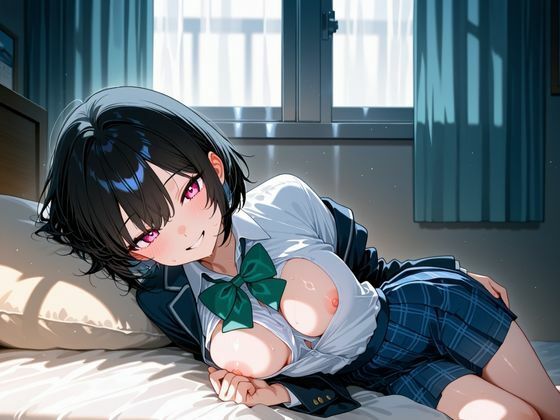 学校一可愛いJ○が、実は露出狂だったので所構わず学校でハメまくった。 - サンプル画像 1