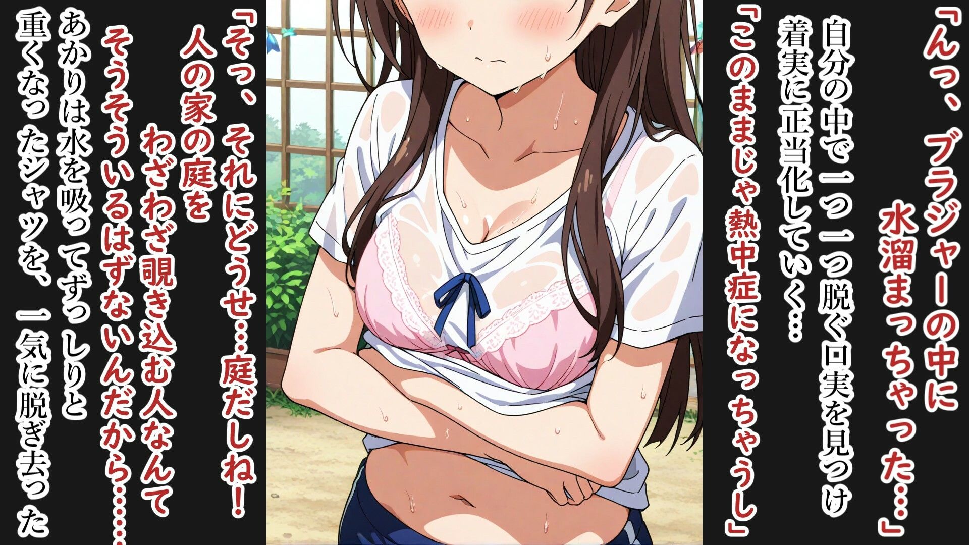 辻野あかりの不運な夏休み - サンプル画像 1