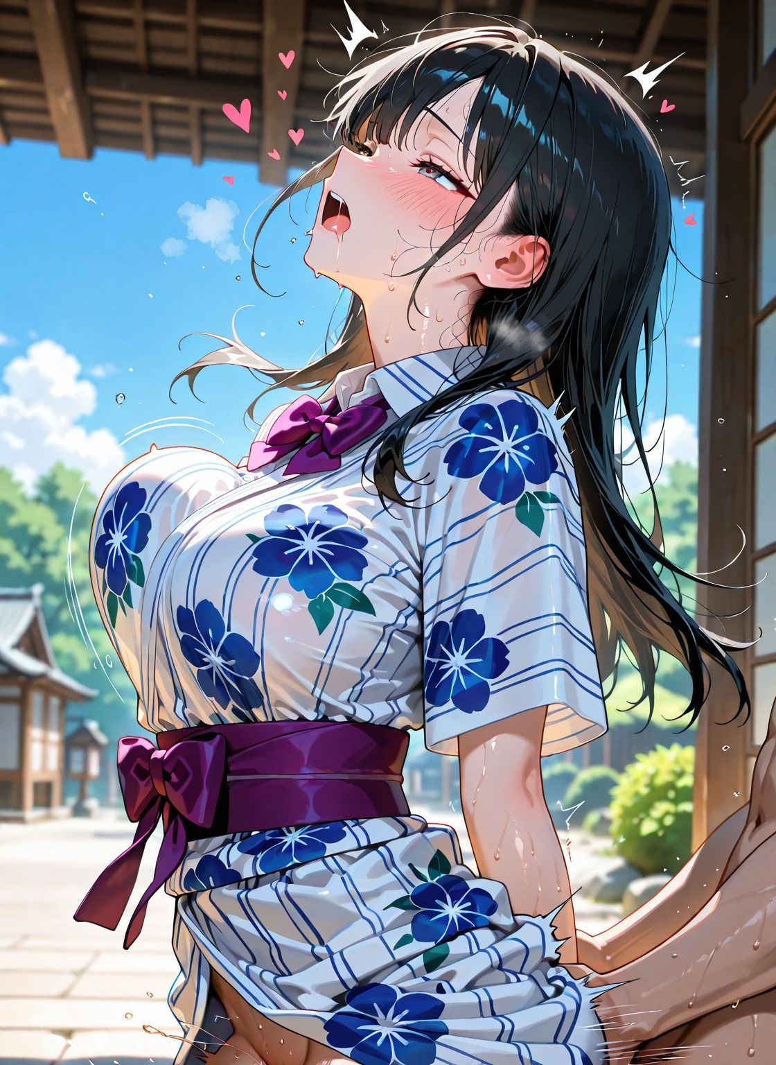 私の村の淫らな夜祭り〜この村では、夜明けまでSEXが習慣〜 - サンプル画像 10