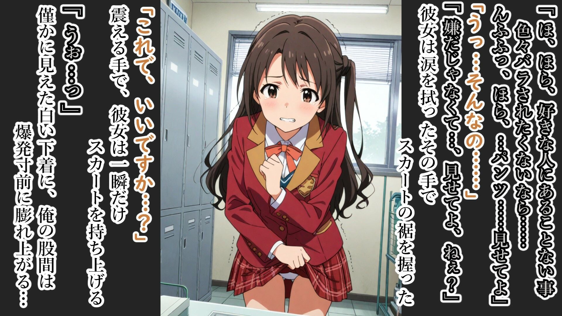 島村卯月の脱衣命令 - サンプル画像 1