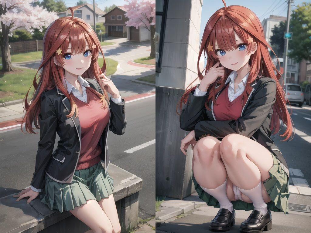 美少女イラスト集〜中〇五月編〜 - サンプル画像 1