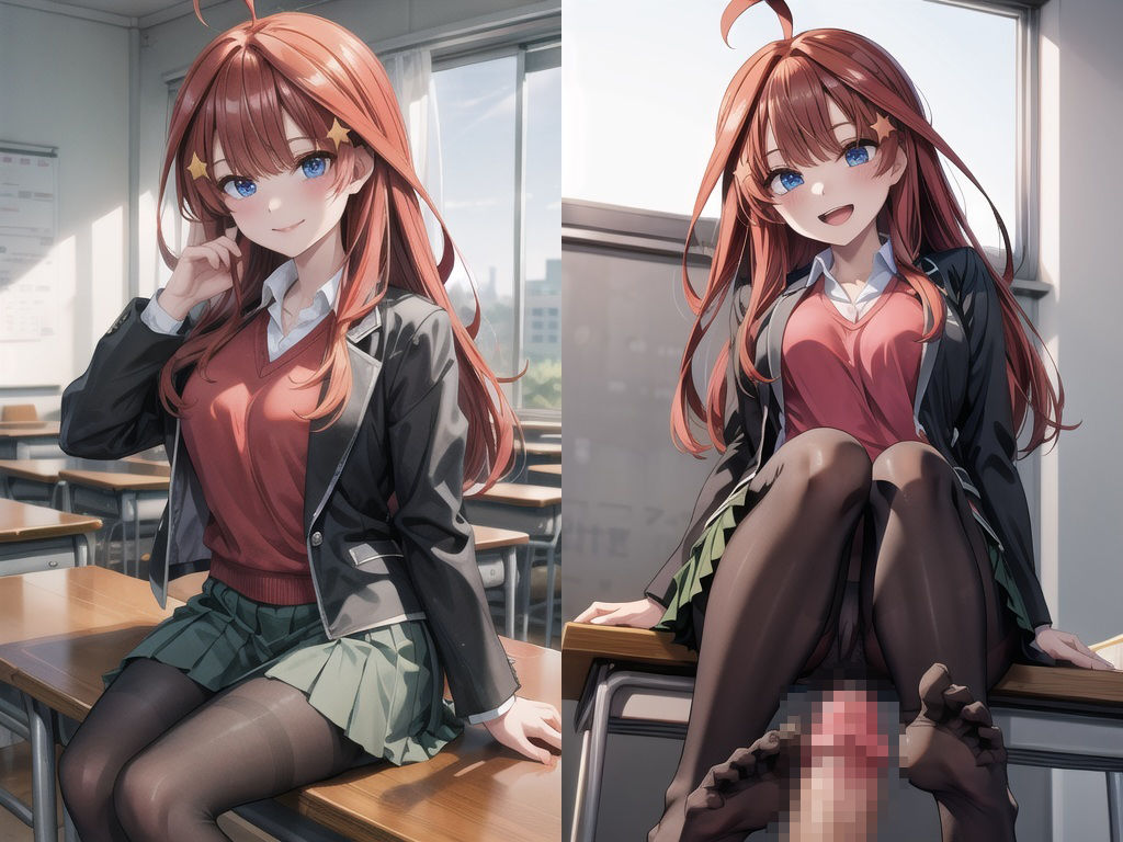 美少女イラスト集〜中〇五月編〜 - サンプル画像 6