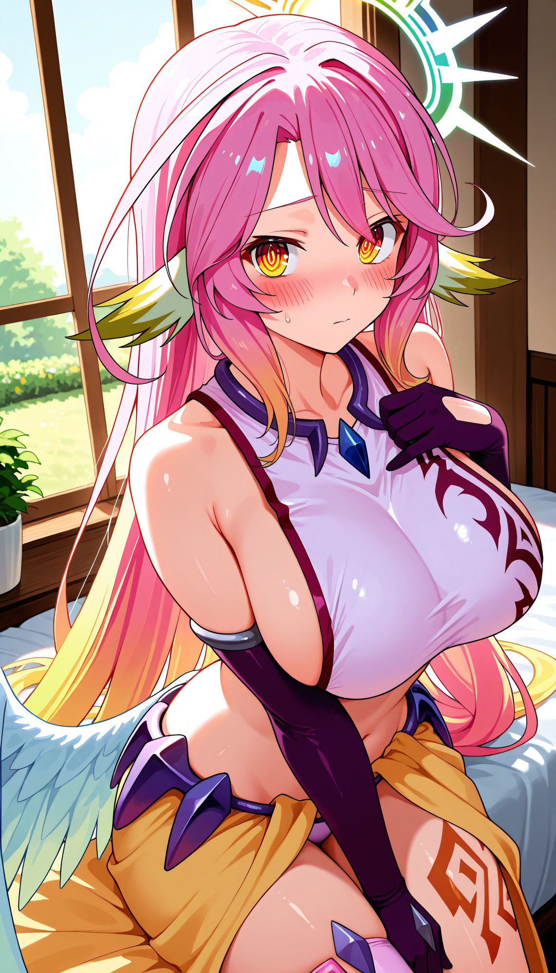 『ジブリール（ノーゲーム・ノーライフ）』のエッチなシーン500枚！（寝取られあり） - サンプル画像 2