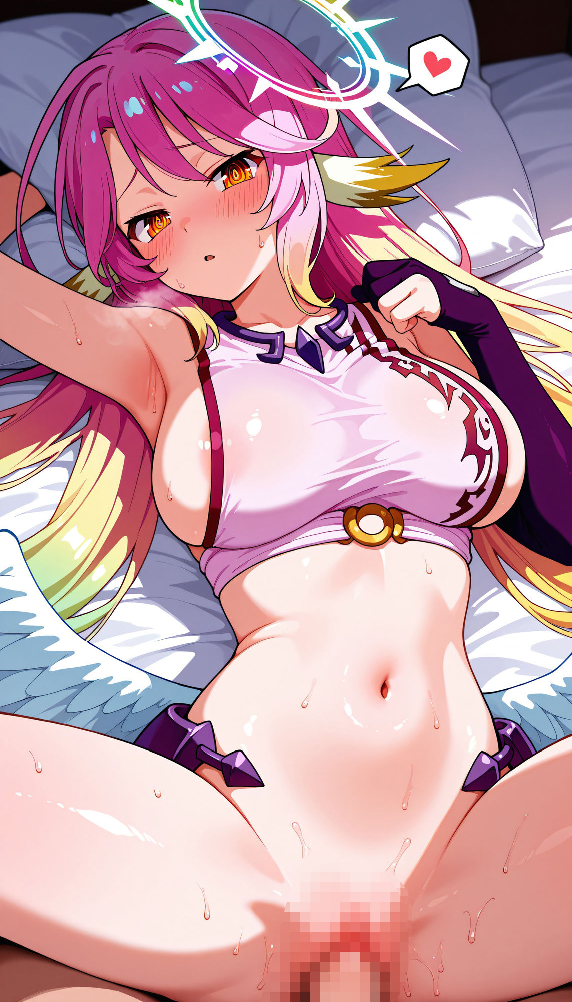 『ジブリール（ノーゲーム・ノーライフ）』のエッチなシーン500枚！（寝取られあり） - サンプル画像 6