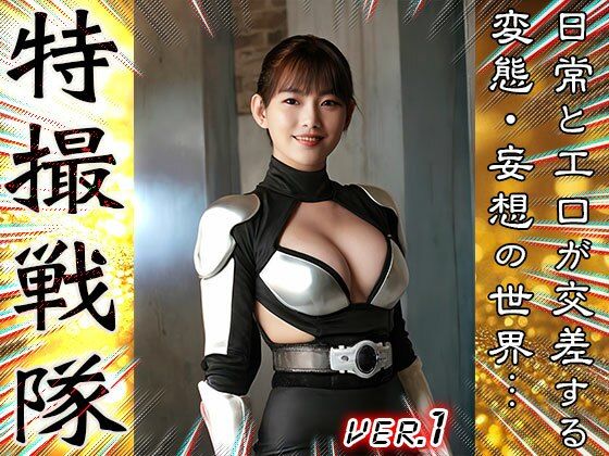 【 AIスナップ写真集 】特撮戦隊 1 - サンプル画像 6