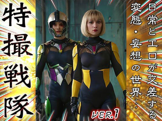 【 AIスナップ写真集 】特撮戦隊 1 - サンプル画像 9