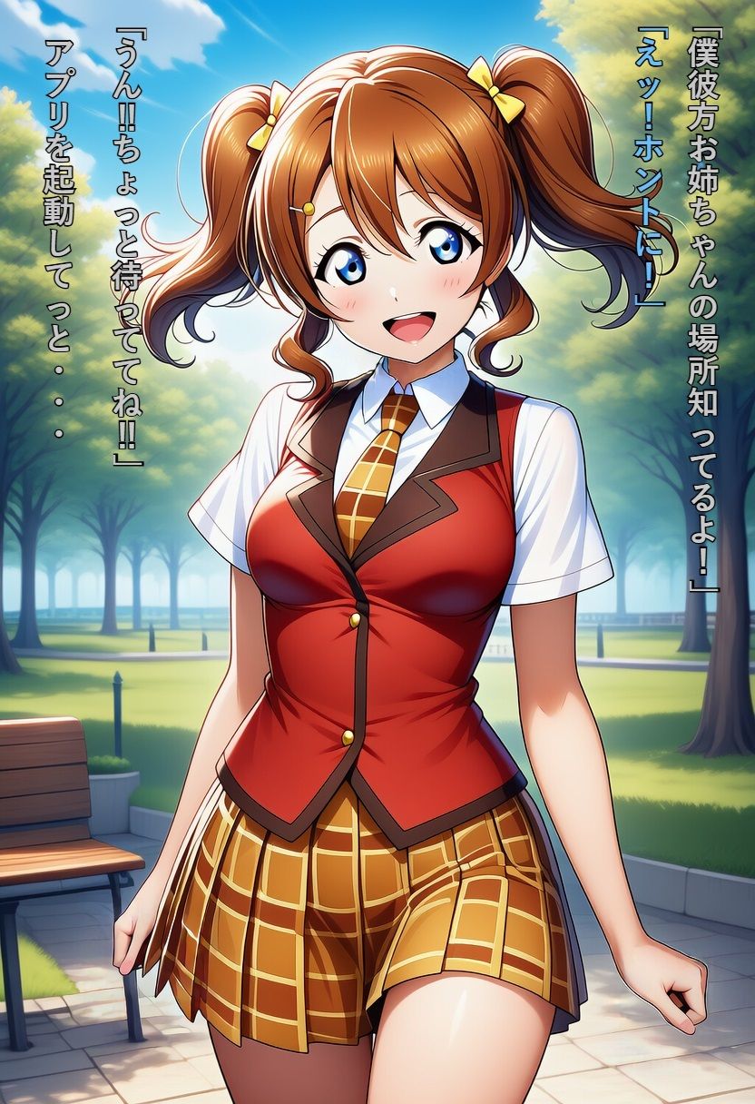 近〇姉妹にエッチなアプリでイタズラしてみた - サンプル画像 3