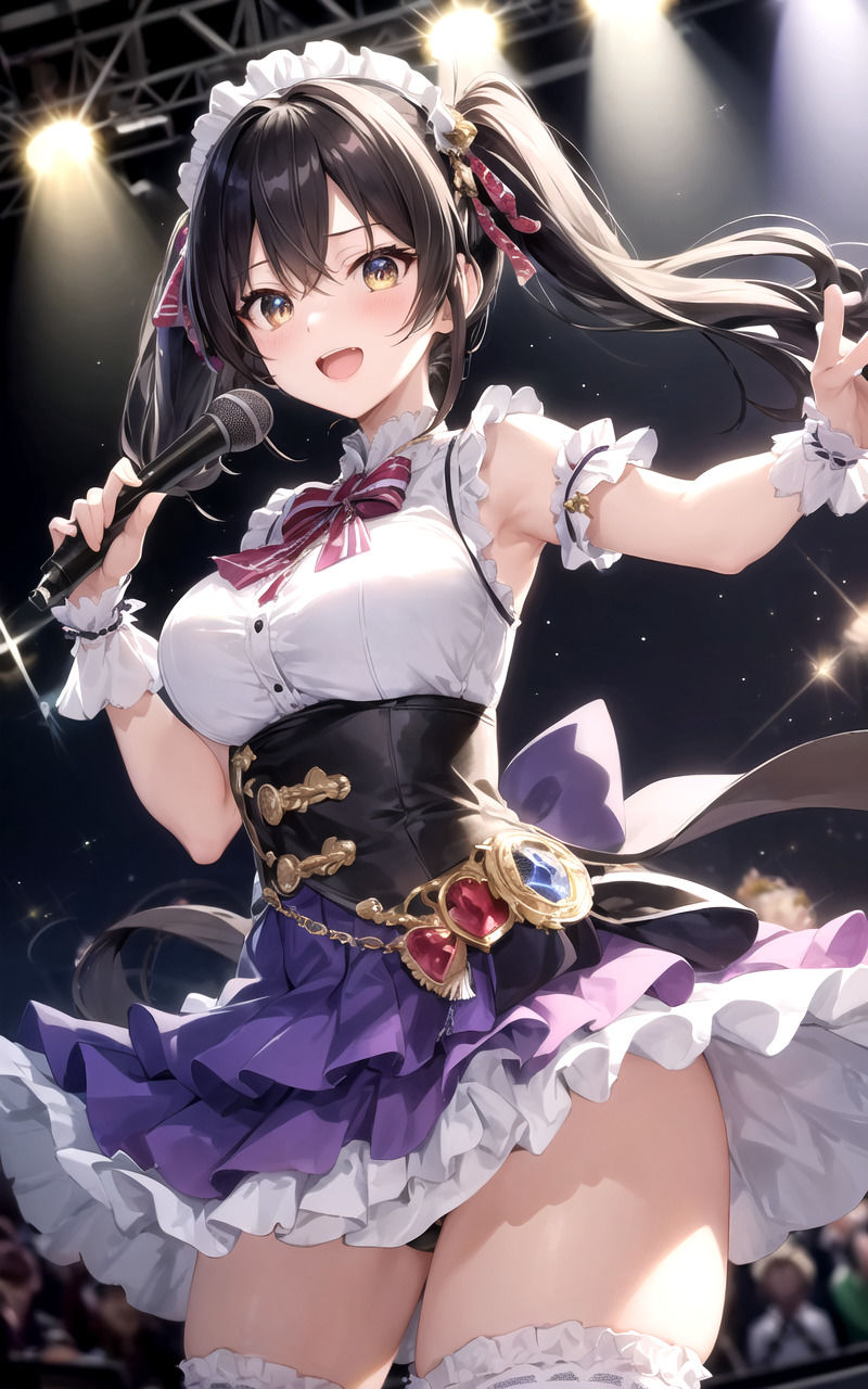 パニエを履き忘れたアイドル - サンプル画像 3