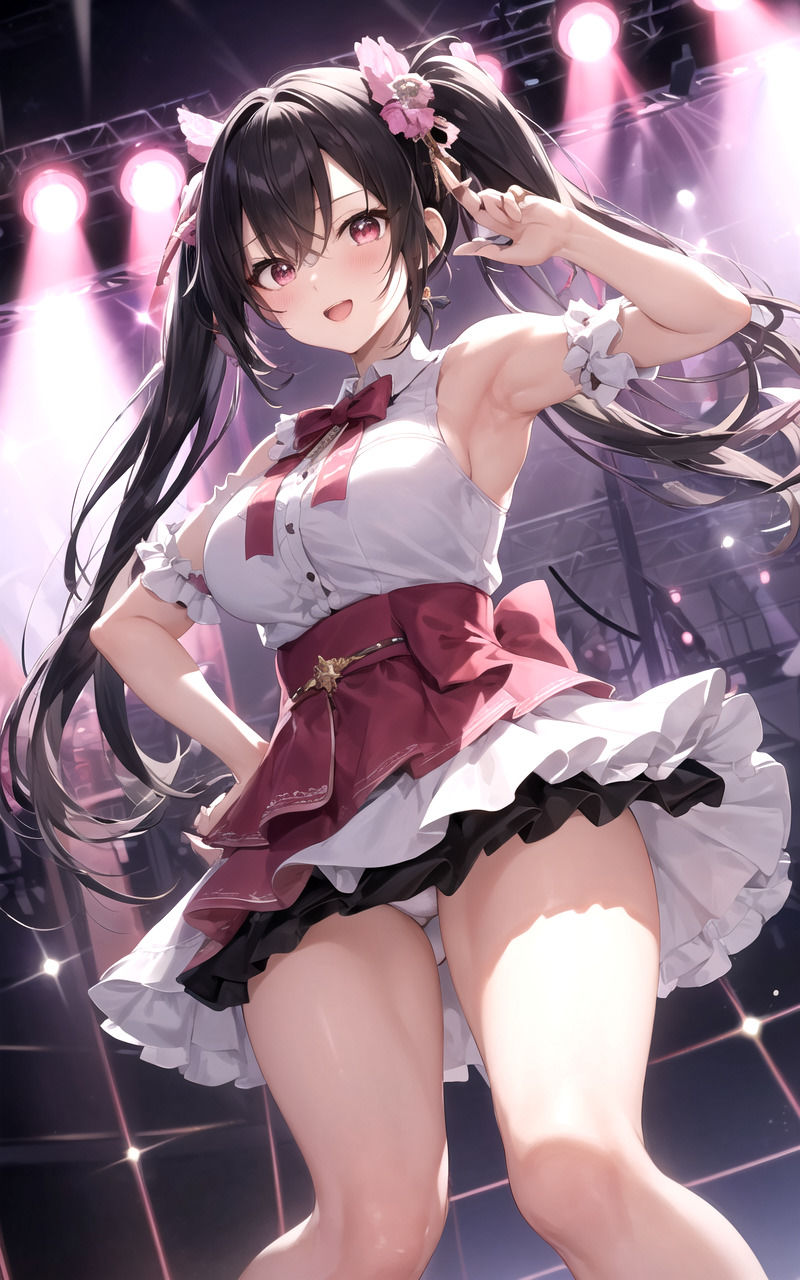 パニエを履き忘れたアイドル - サンプル画像 4